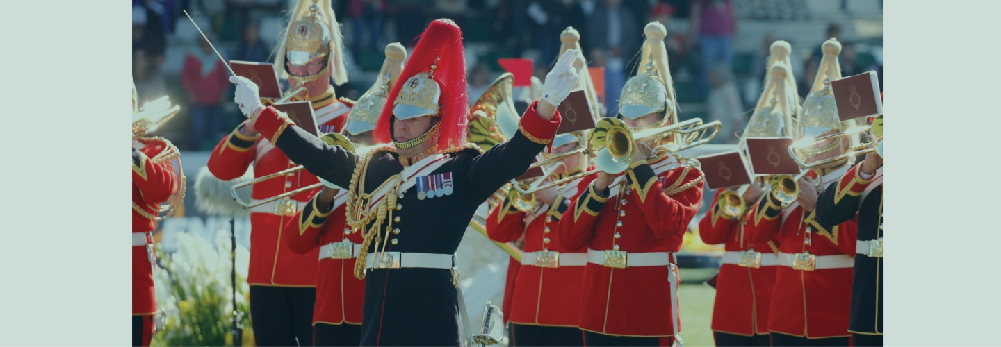 His Majesty's Household Cavalry Band performing daily