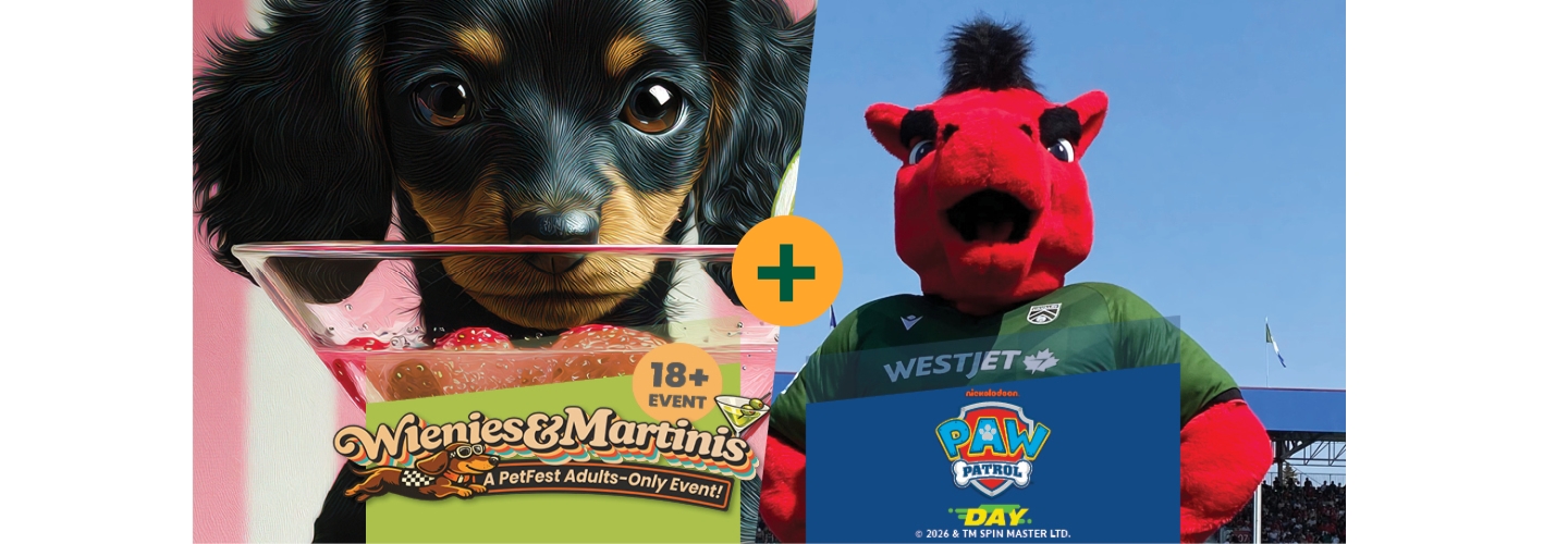 PetFest Wienies & Martinis & Cavalry FC Adult Bundle