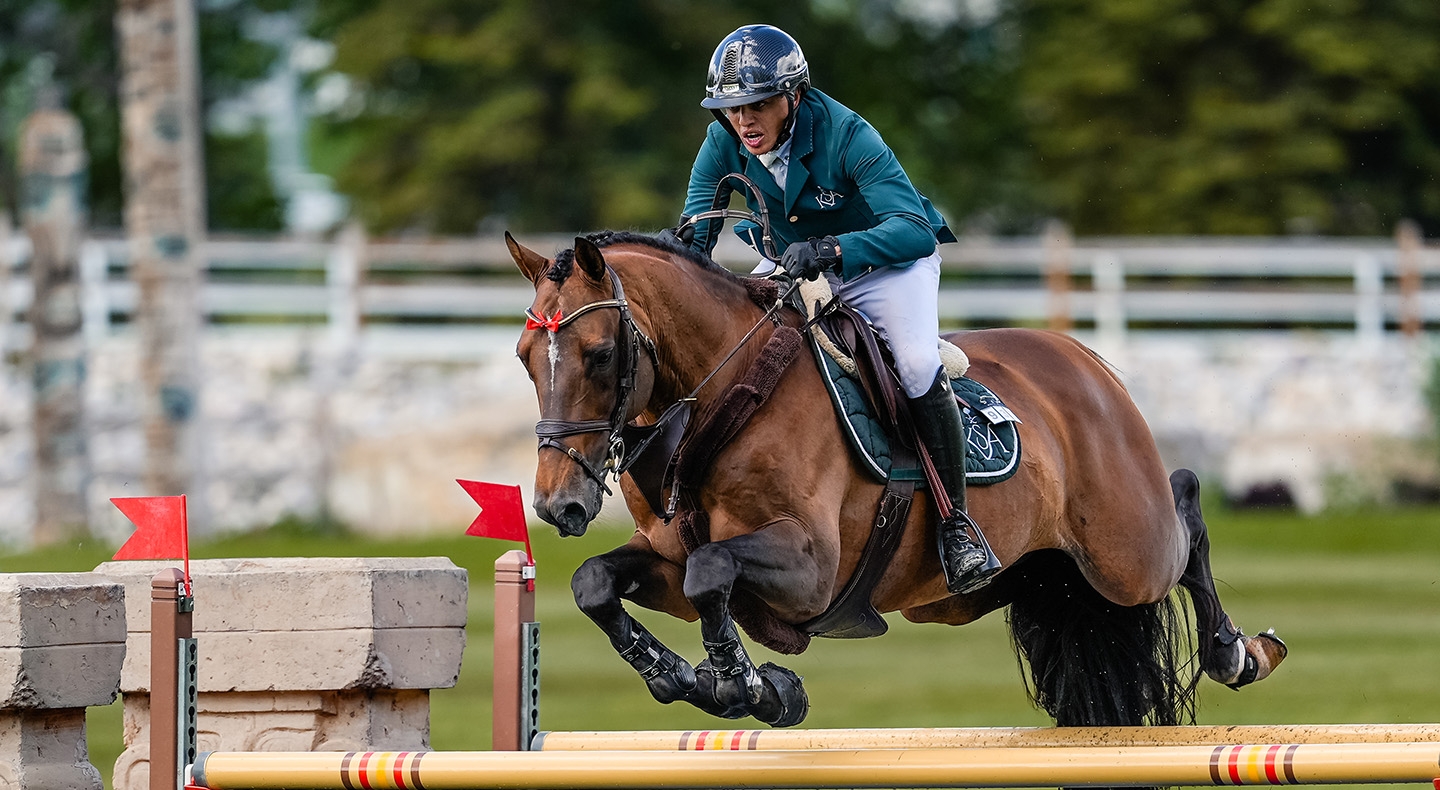 A Strong 1-2 Finish for Abdullah AlSharbatly (KSA) Opening Day of the Spruce Meadows �Continental�