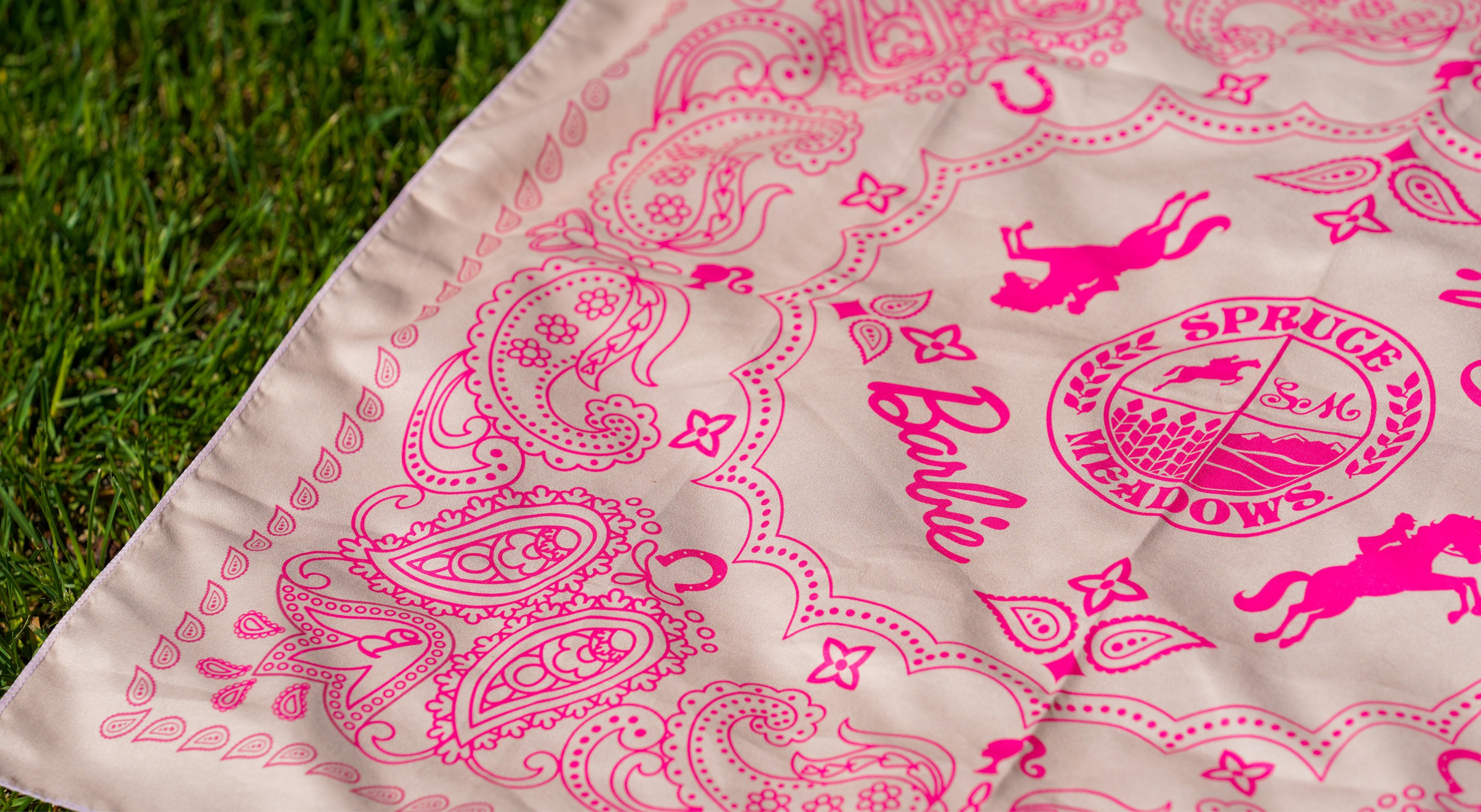 Barbie x Spruce Meadows<br>Bandana Giveaways!